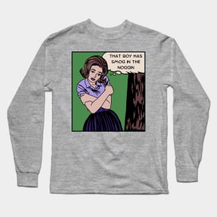 Comic Woman - Smog in the Noggin Long Sleeve T-Shirt